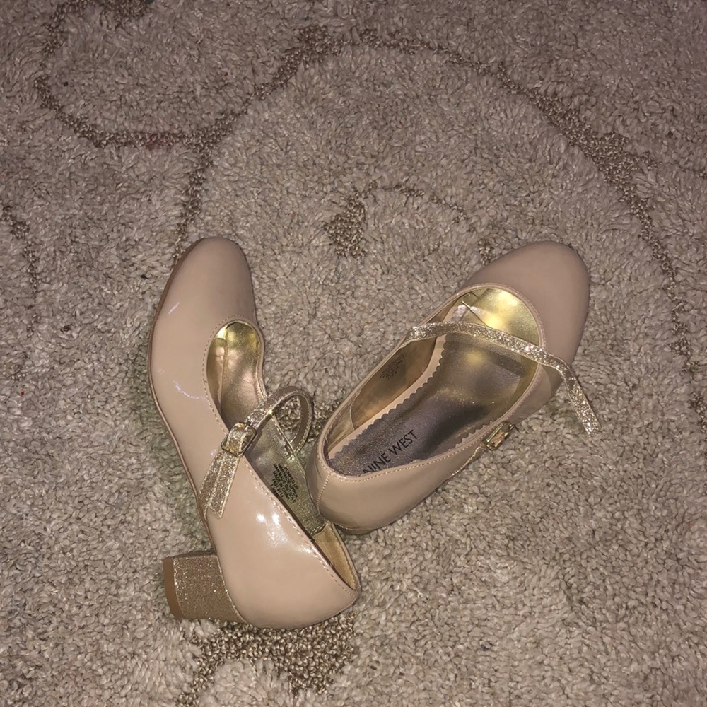 Tan shoes